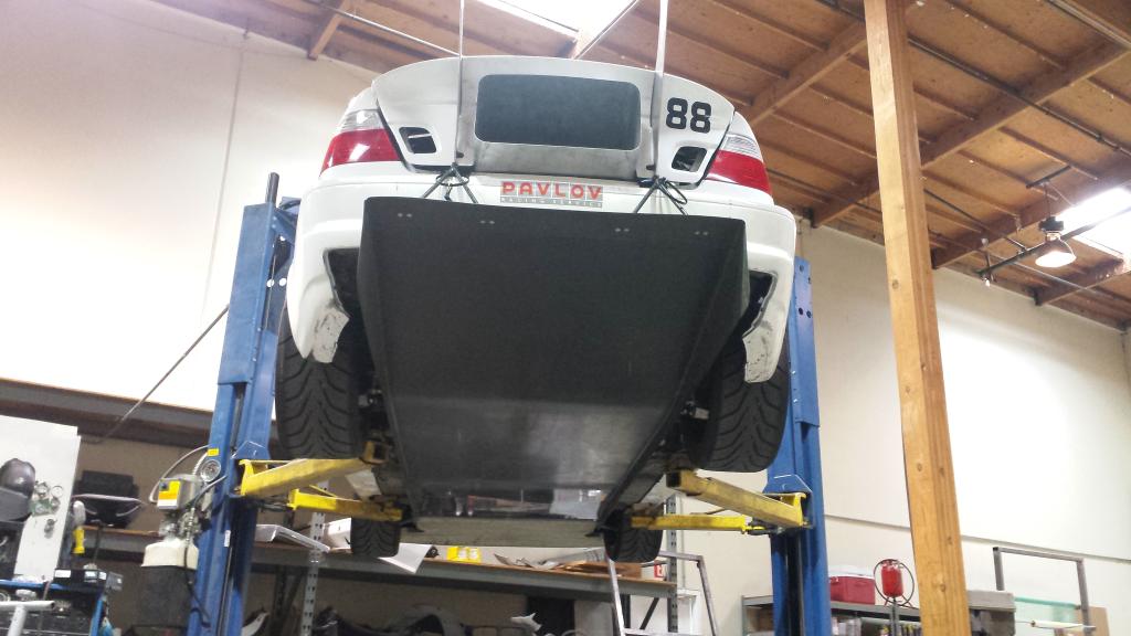 E46 One Piece Flat Underbody and Diffuser