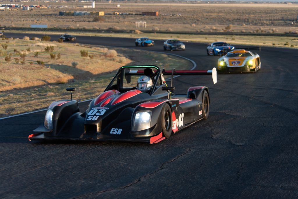 NASA WERC 3.5 Hour Enduro at Willow Springs Norma leading race cars at Willow Springs International Raceway